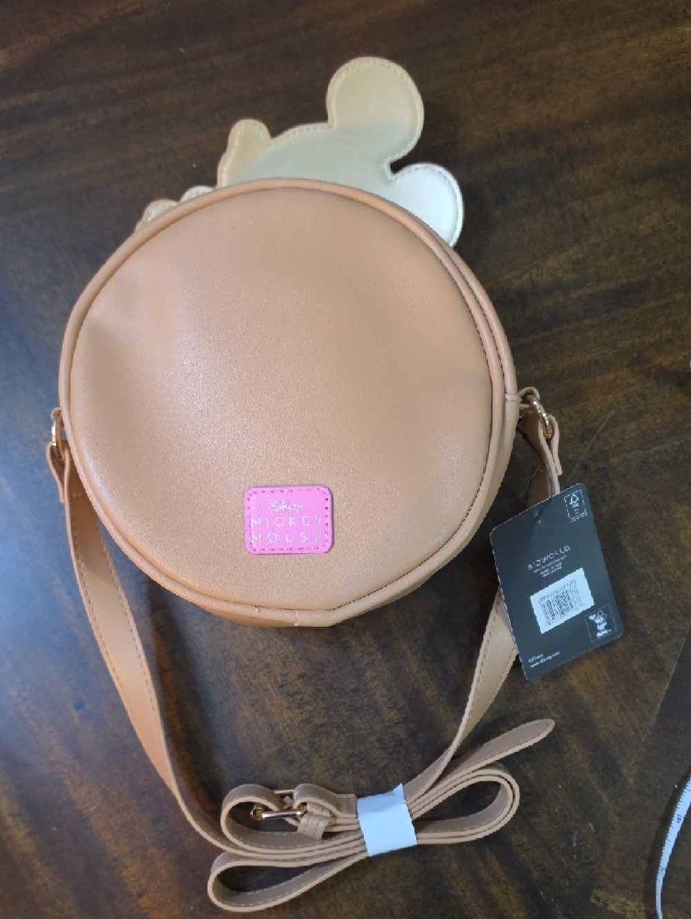Bioworld Disney Mickey Mouse Donut Crossbody Bag - NWT - Picture 4 of 7